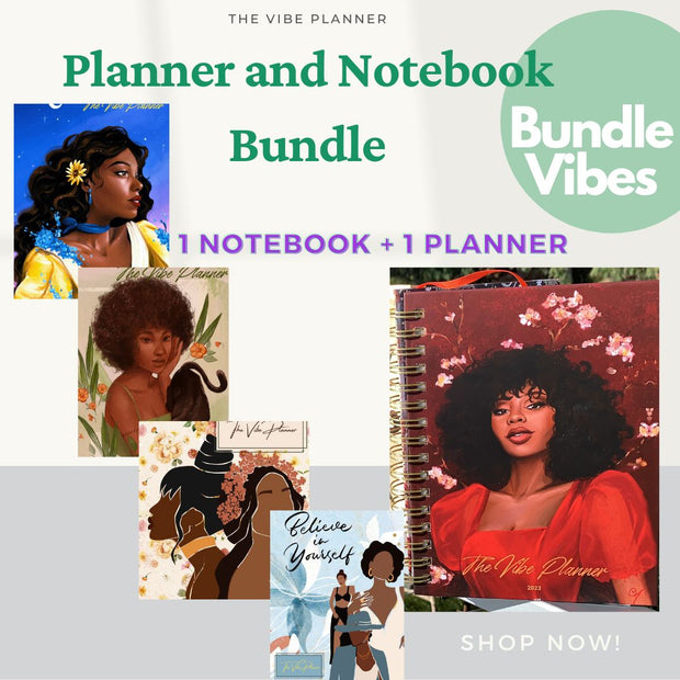 2023 Planner and Notebook - The Vibe Planner