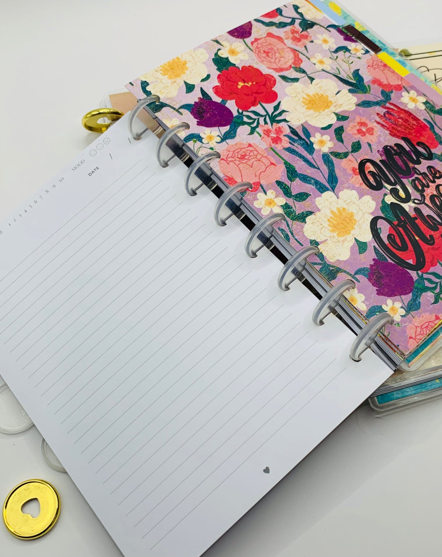 Believe in Yourself Notebook - Discbound - The Vibe Planner