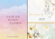 LADY IN RED PLANNER: January 2023 - December 2023 - The Vibe Planner