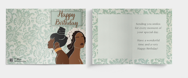 Greeting Card: FANCY QUEENS - The Vibe Planner