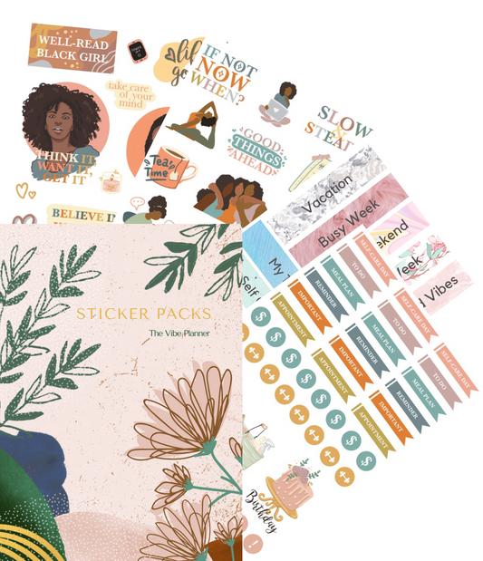 A Vibe Sticker Pack - The Vibe Planner